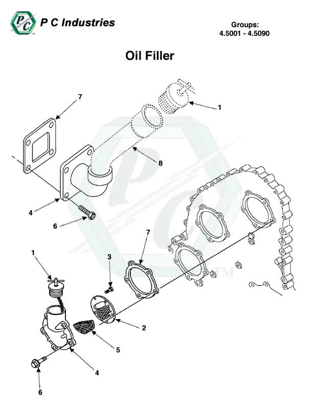 4.5001 - 4.5090 Oil Filler.jpg - Diagram